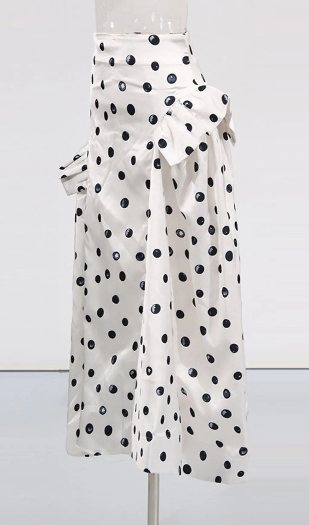 Iwan Dot Midi Skirt Flowering Girl
