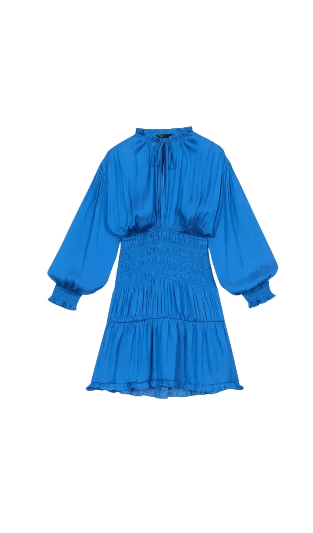 SMOCKED TRIM DRESS Flowering Girl