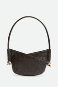 Azalea Weave Mini Shoulder Bag - Chocolate Flowering Girl