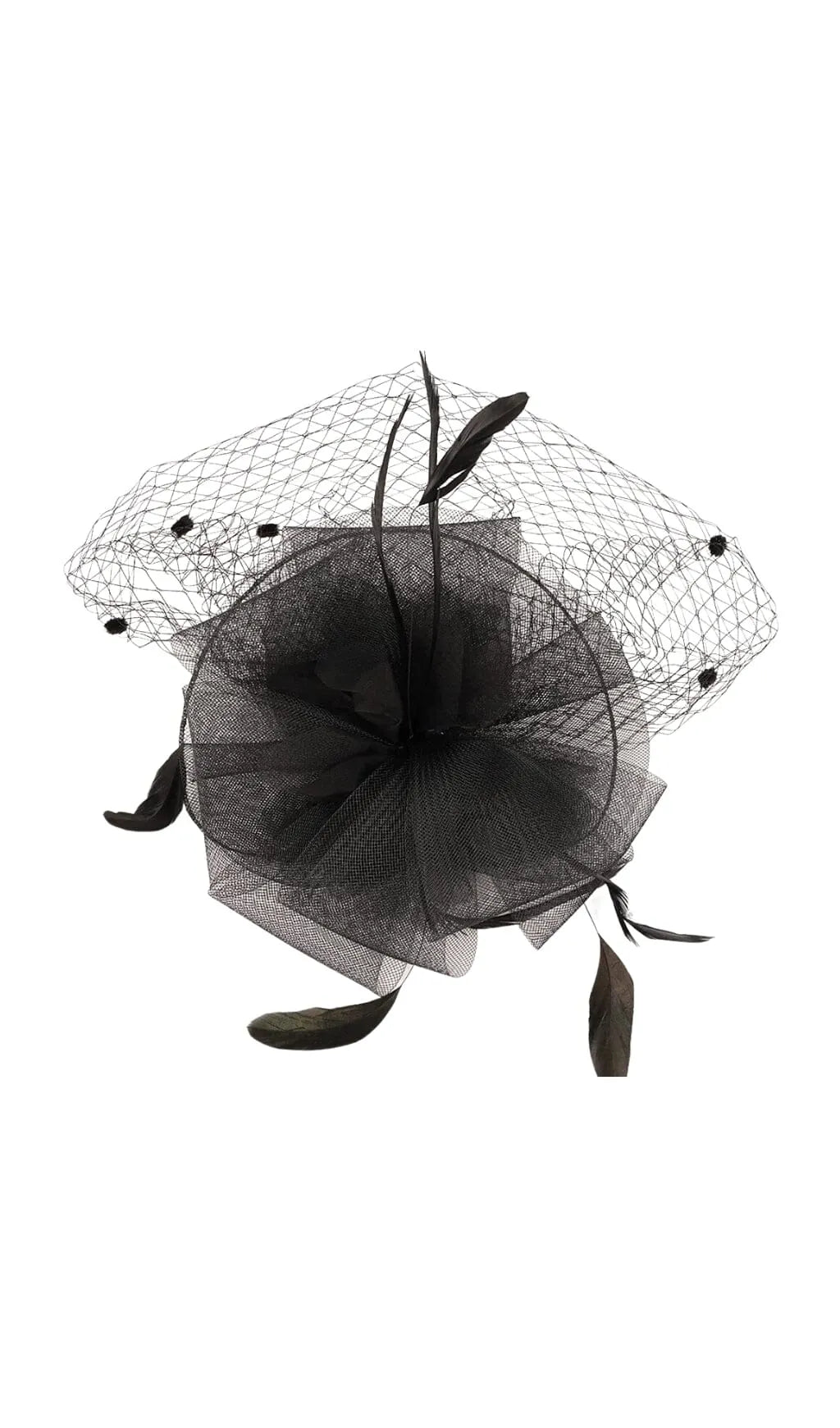 Cocktail Hats Mesh Hats With Veil Flowering Girl
