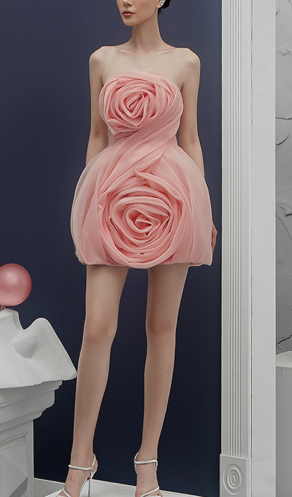 Andromache Flower Mini Dress Flowering Girl