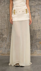 Kaye Belt Maxi Skirt Flowering Girl