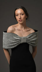 Dosia Black Bow Diamond Maxi Dress Flowering Girl