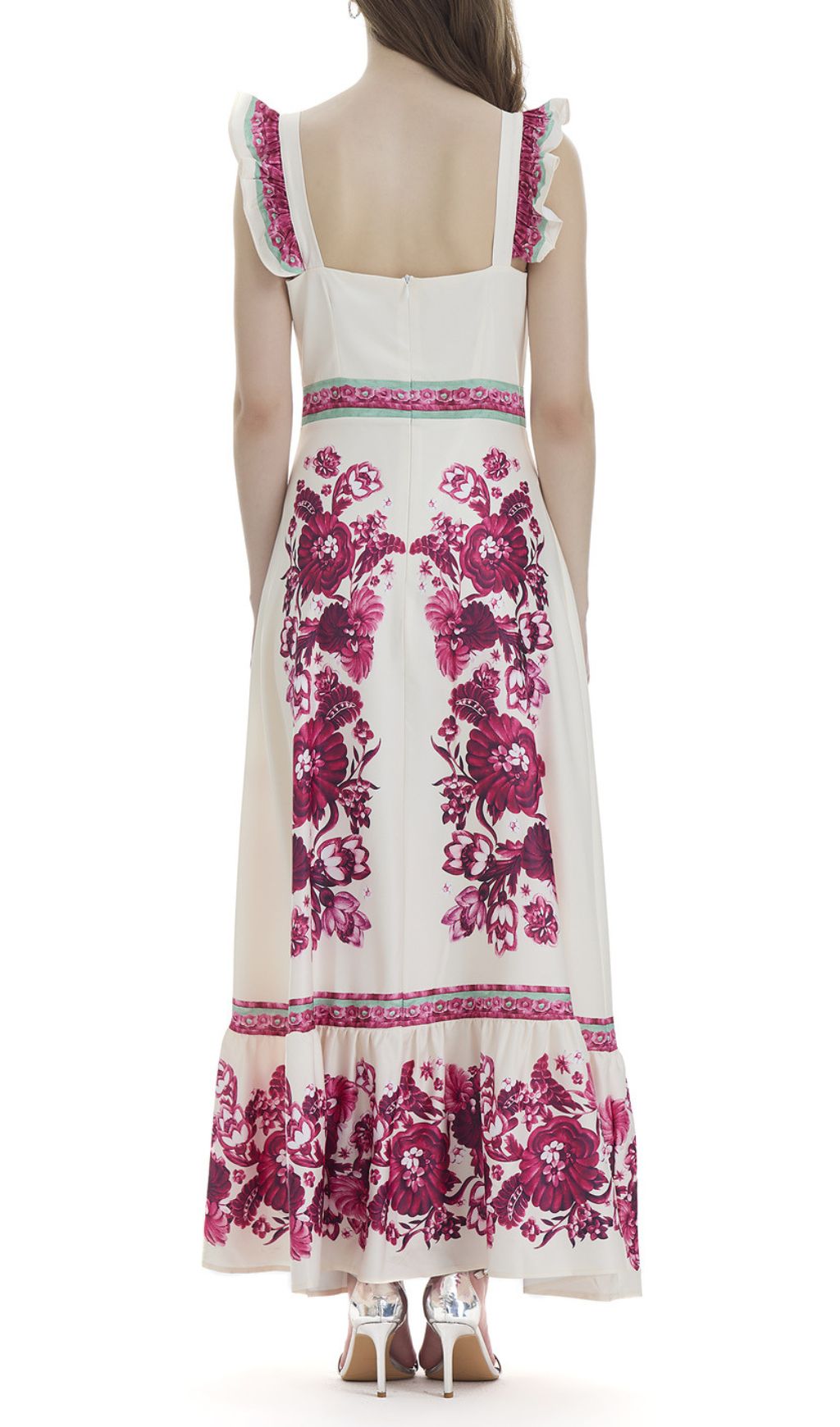 Freeya Flower Printed Maxi Dress Flowering Girl