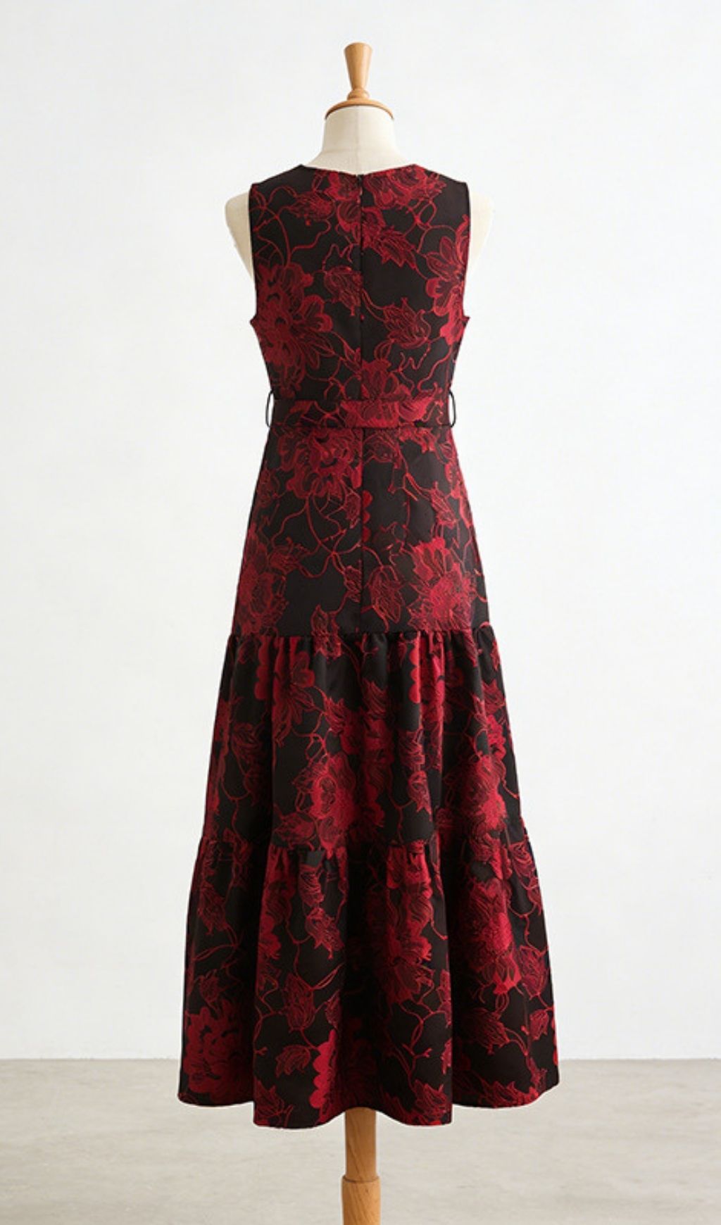 Kaniya Sleeveless V-Neck Flower Maxi Dress Flowering Girl