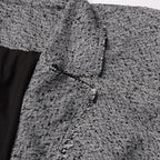 Astrid Collar Houndstooth Coat Flowering Girl
