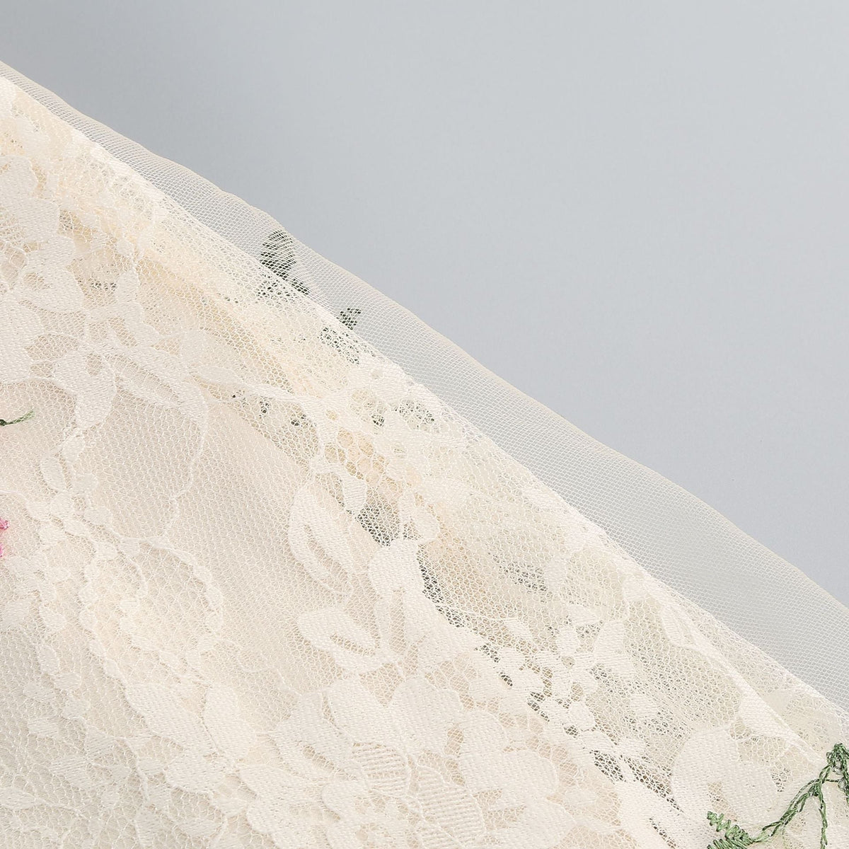 Cream Lace Mermaid Dress Flowering Girl