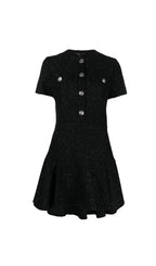 FLARED TWEED MINI DRESS Flowering Girl