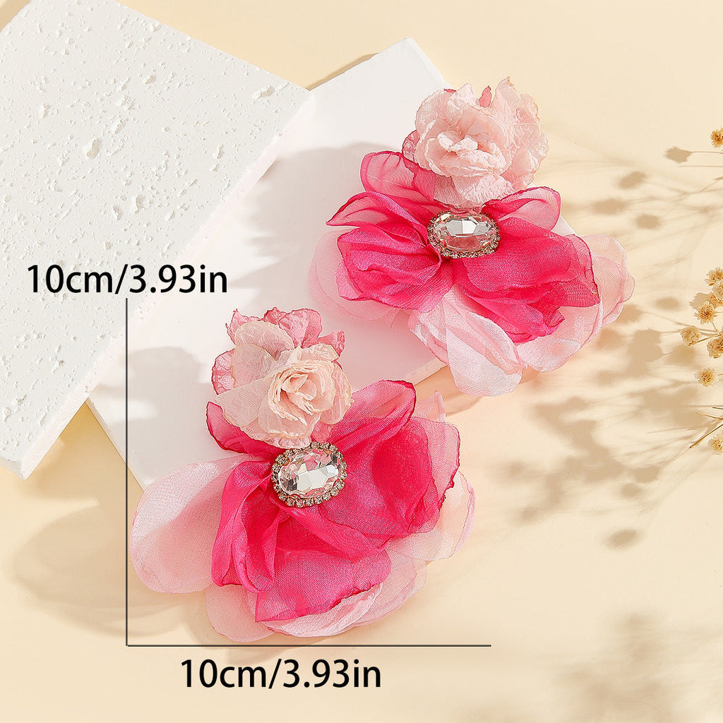 Cyrene Flower Earrings Flowering Girl