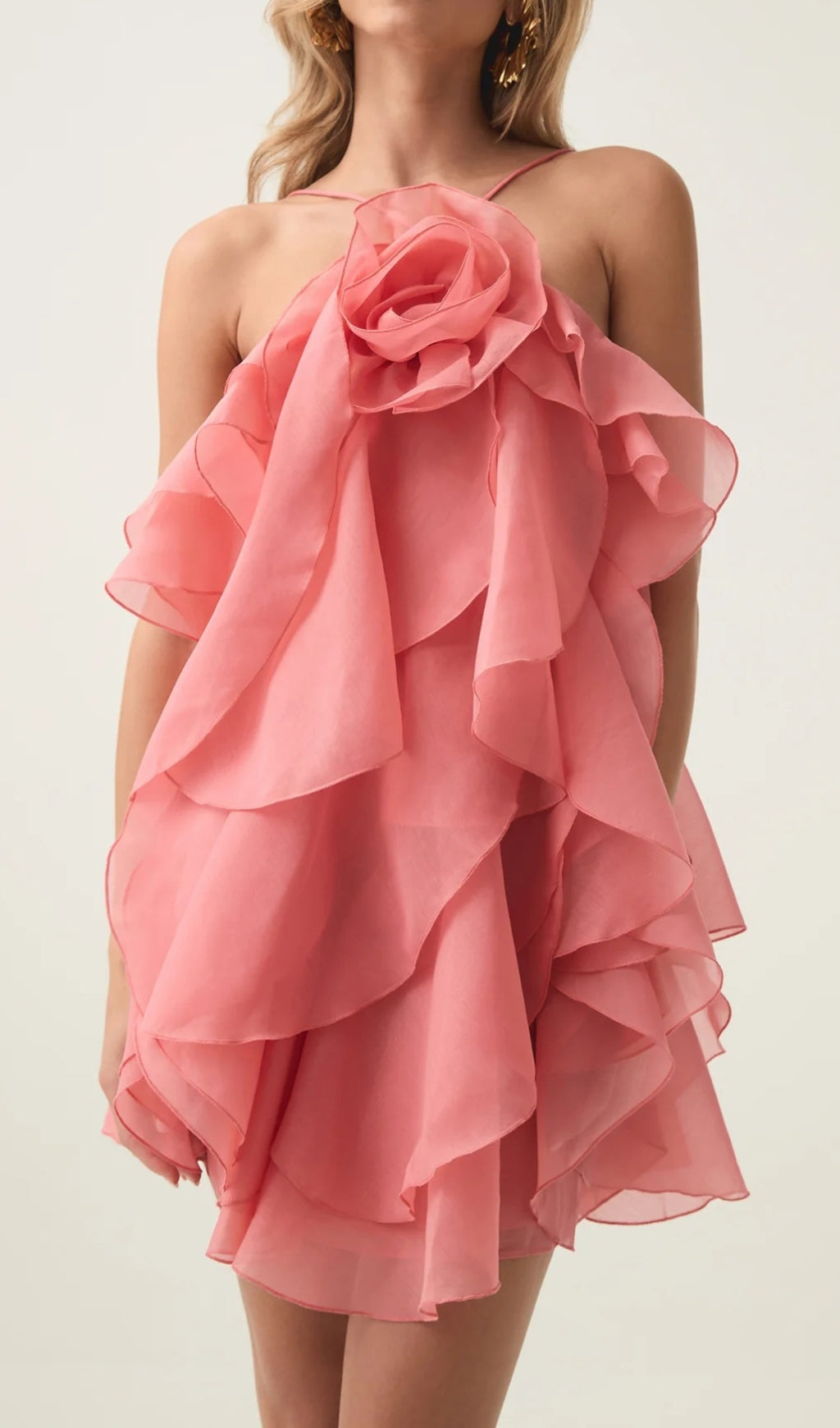 Pandorea Layered Mini Dress Flowering Girl