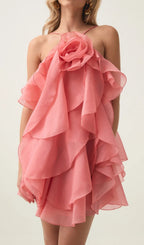 Pandorea Layered Mini Dress Flowering Girl