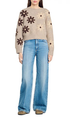 Maguy Sweater Flowering Girl