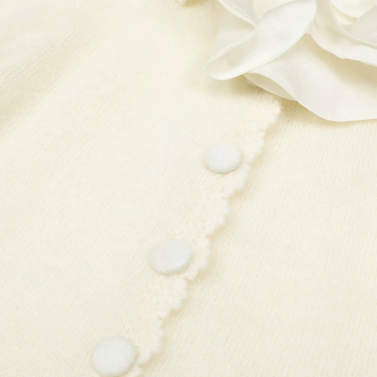 Jacques Knit Cardigan Flowering Girl