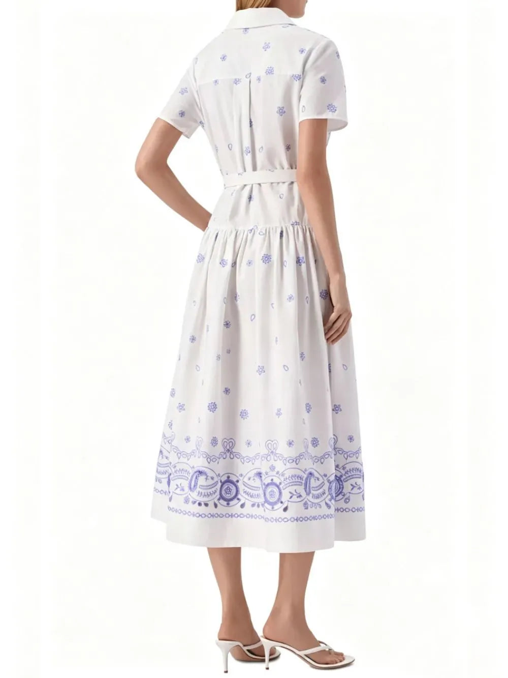 Medea Printed Midi Dress Flowering Girl