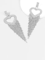 Rory Heart Tassel Earrings Flowering Girl