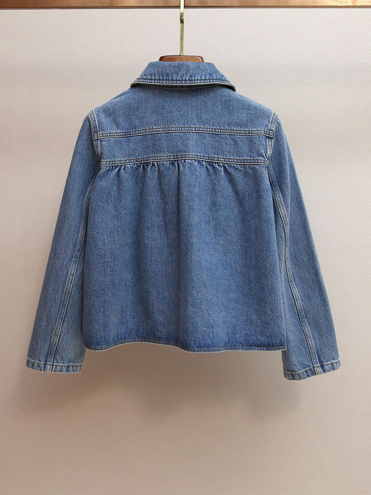 Harmoni Denim Jacket Flowering Girl