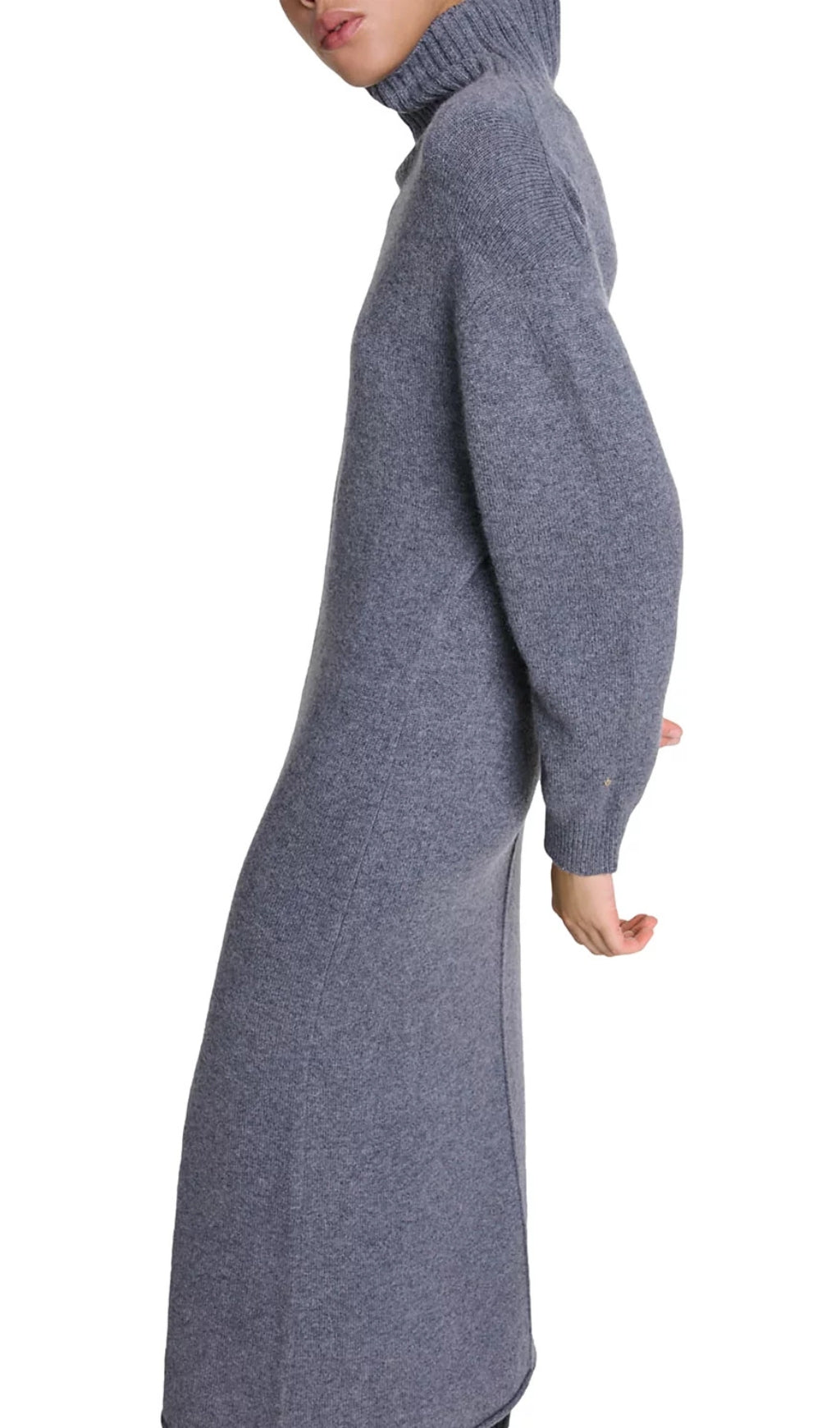 Rasagran Knit Maxi Dress Flowering Girl