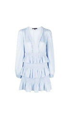 ROULITANA SMOCKED TIERED DRESS Flowering Girl
