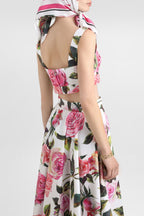 Cythina Floral Two Piece Set Flowering Girl