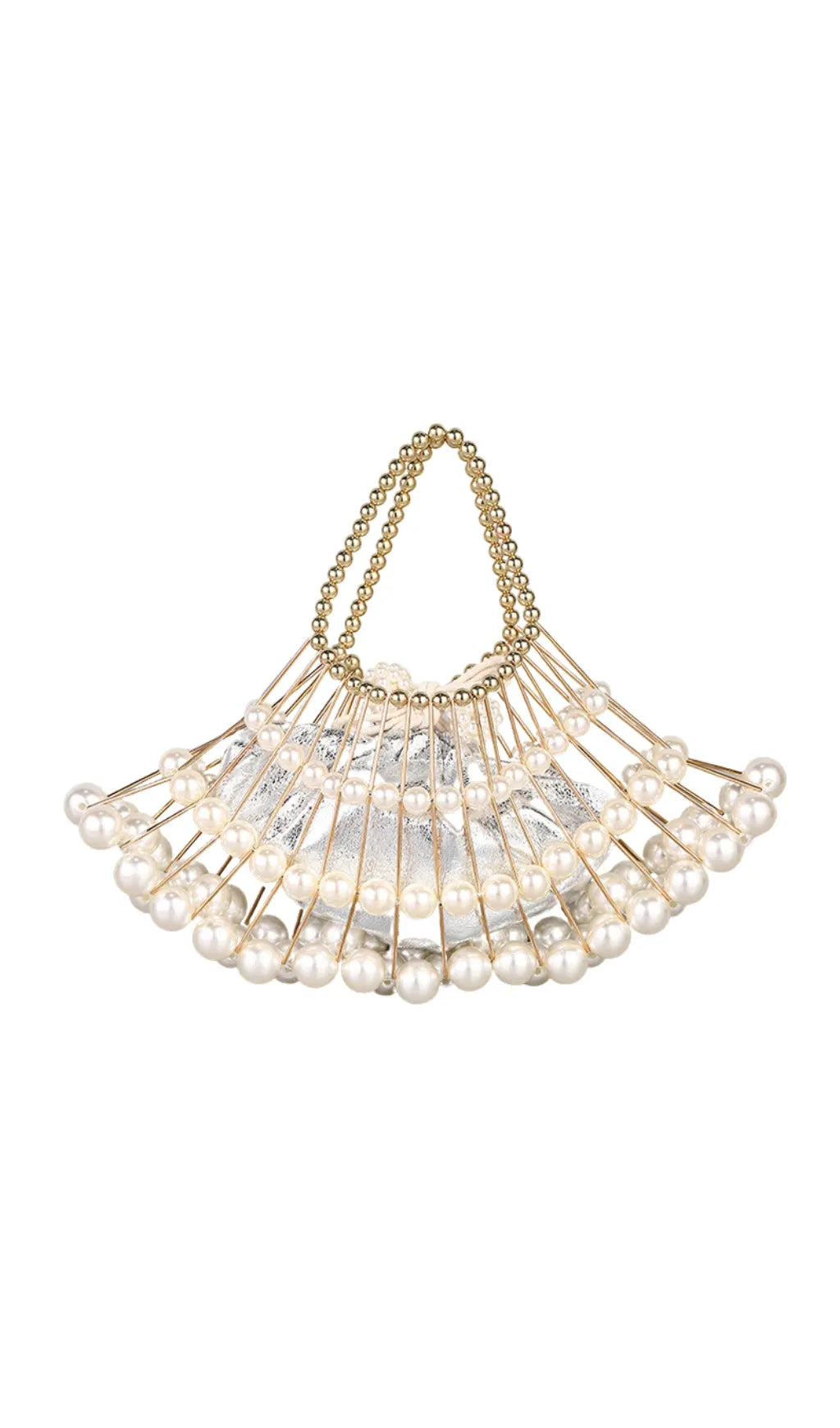 Braided Pearl Bag Flowering Girl