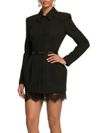 Felsari Long Sleeve Lace Blazer Flowering Girl