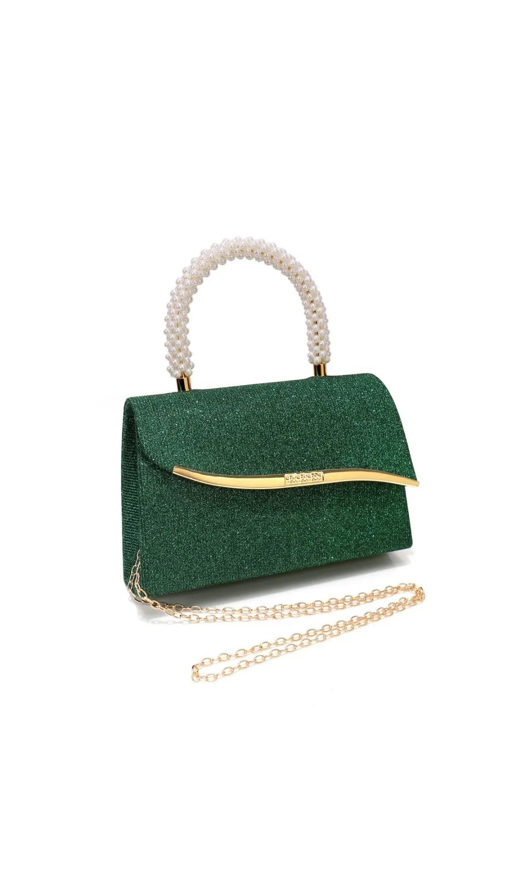 Léa Pearl Glitter Handbag Flowering Girl