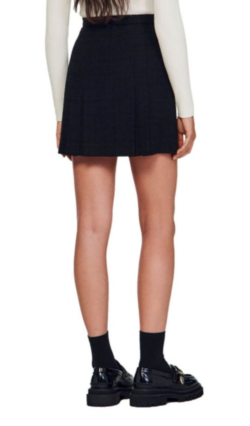 KATYNA TWEED PLEATED SKIRT Flowering Girl