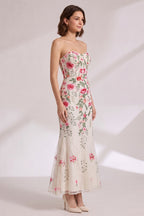 Cream Lace Mermaid Dress Flowering Girl