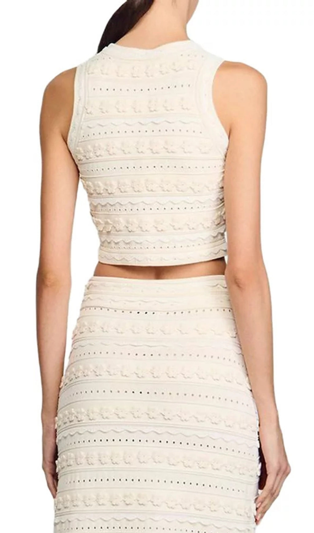 Crochet Top Flowering Girl