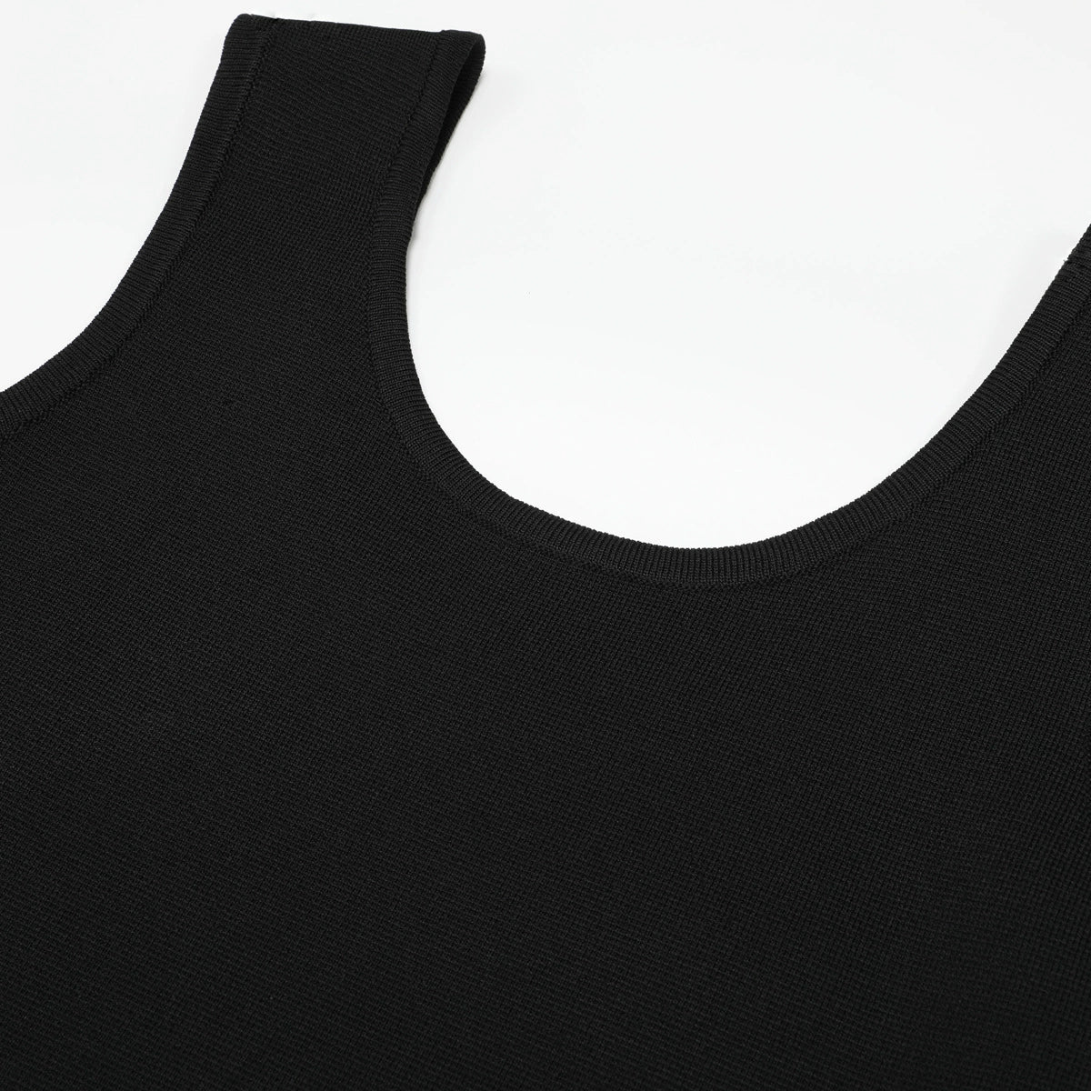 Kilikina Black Sleeveless Diamante Knit Midi Dress Flowering Girl
