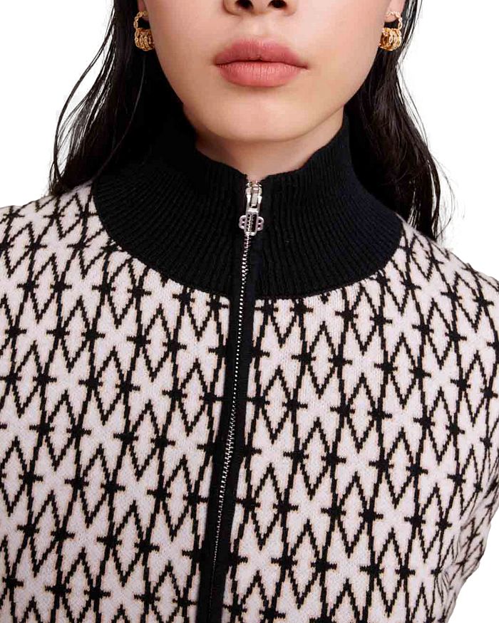 FRONT ZIP SWEATER Flowering Girl