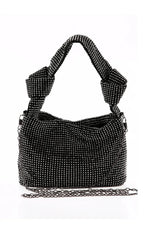 Crystal Handbag - Sliver Flowering Girl