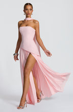 Maliyah Maxi Dress - Blush Flowering Girl