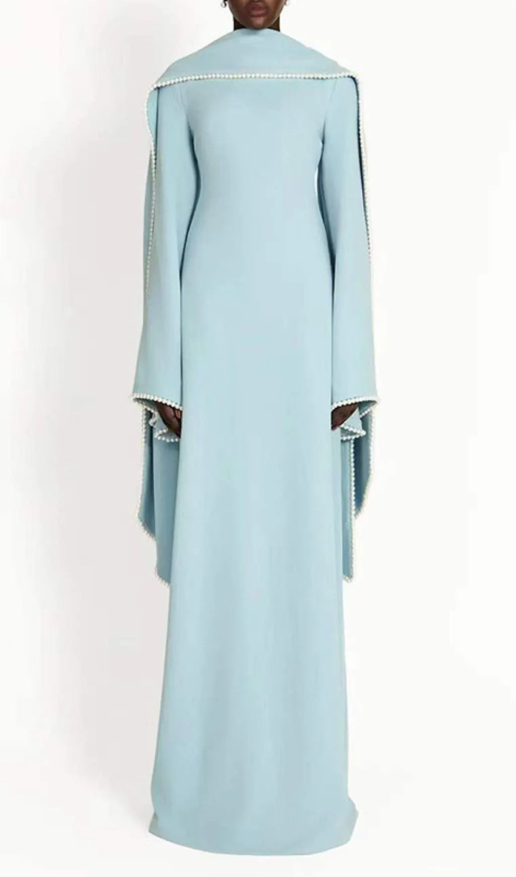 Hidi Shawl Long Sleeve Maxi Dress Flowering Girl