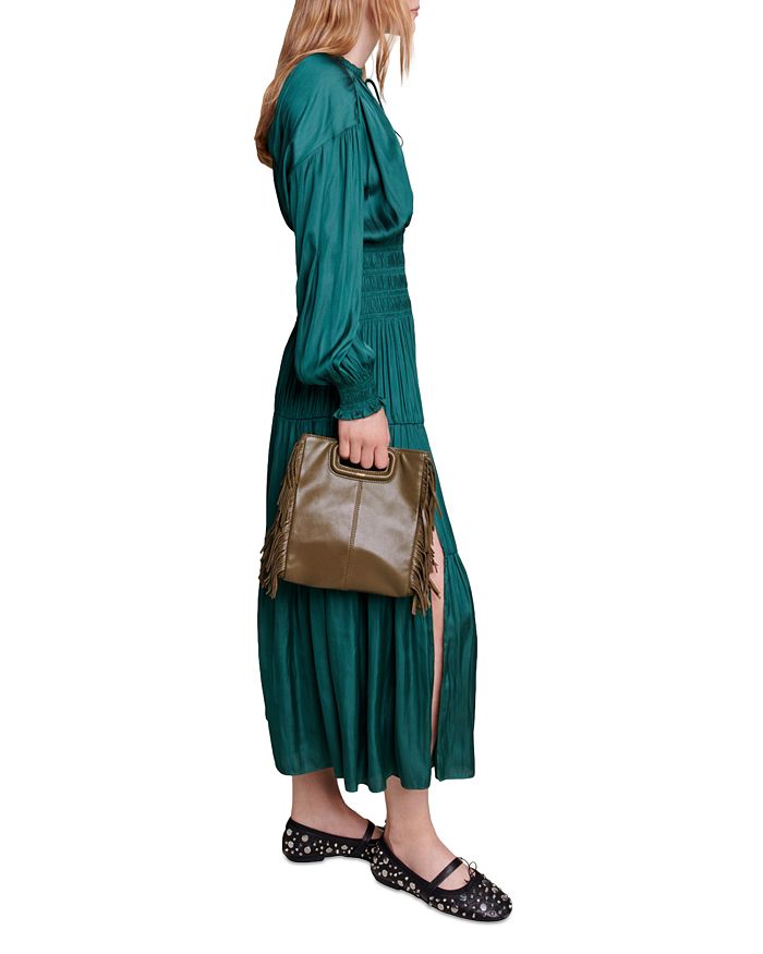 SATIN-LOOK MAXI DRESS Flowering Girl