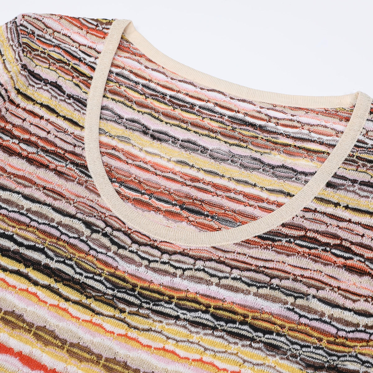 Julia Stripe Long Sleeve Knit Maxi Dress Flowering Girl