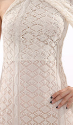 Justo Backless Knit Maxi Dress Flowering Girl