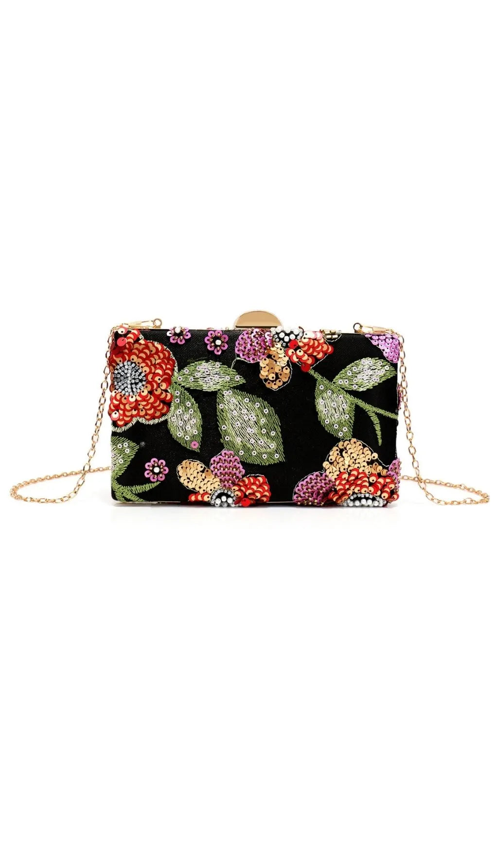 Leba Sequin Flower Handbag Flowering Girl