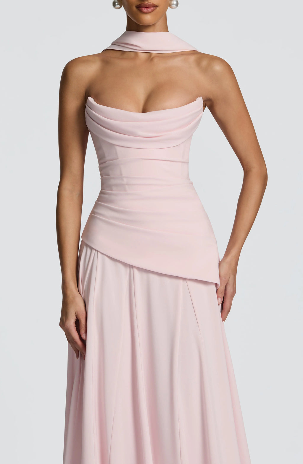 Patricia Maxi Dress - Blush Flowering Girl