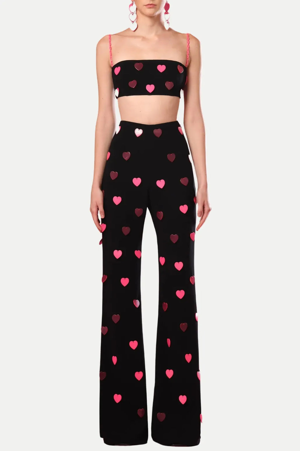 Jawel Heart Sequin Two Piece Set Flowering Girl