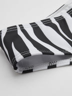 Zebra Striped Triangle Bikini Set Flowering Girl