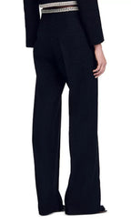 Vaya Beaded Tweed Pants Flowering Girl