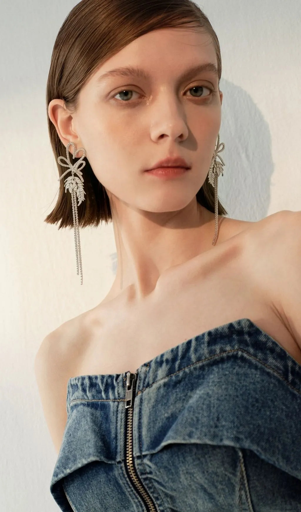 Lelia Diamante Earrings Flowering Girl