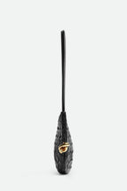 Azalea Weave Mini Shoulder Bag - Black Flowering Girl