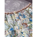 Printed Ruffled Skirt Flowering Girl