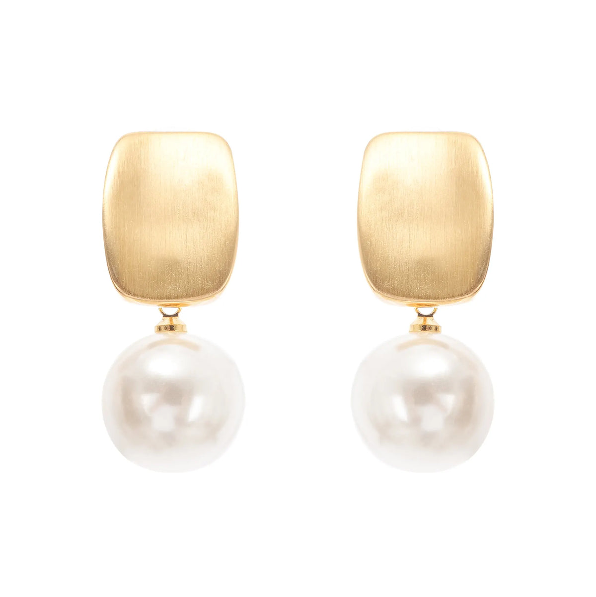 Pauline Faux-Pearl Earrings Flowering Girl