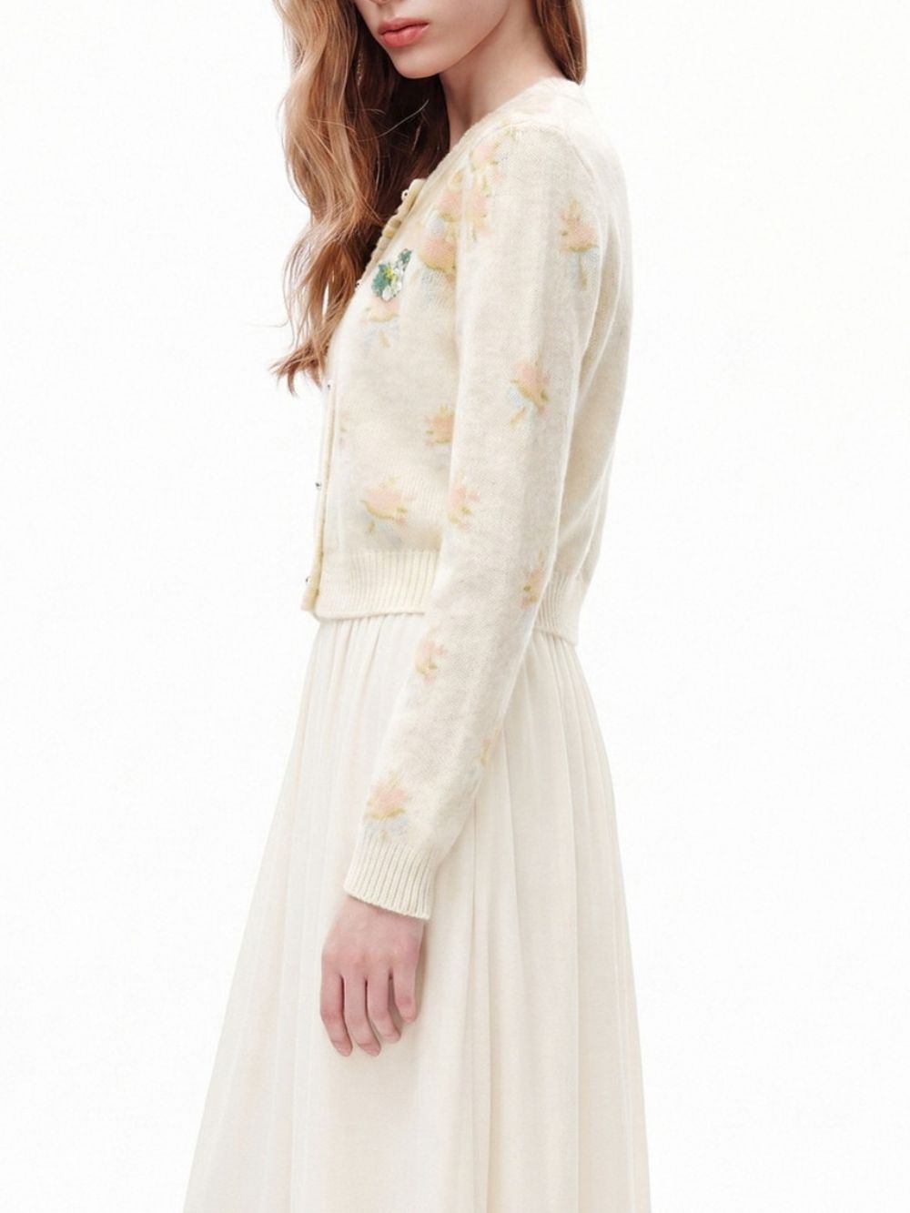 Miracle Floral Cardigan Flowering Girl