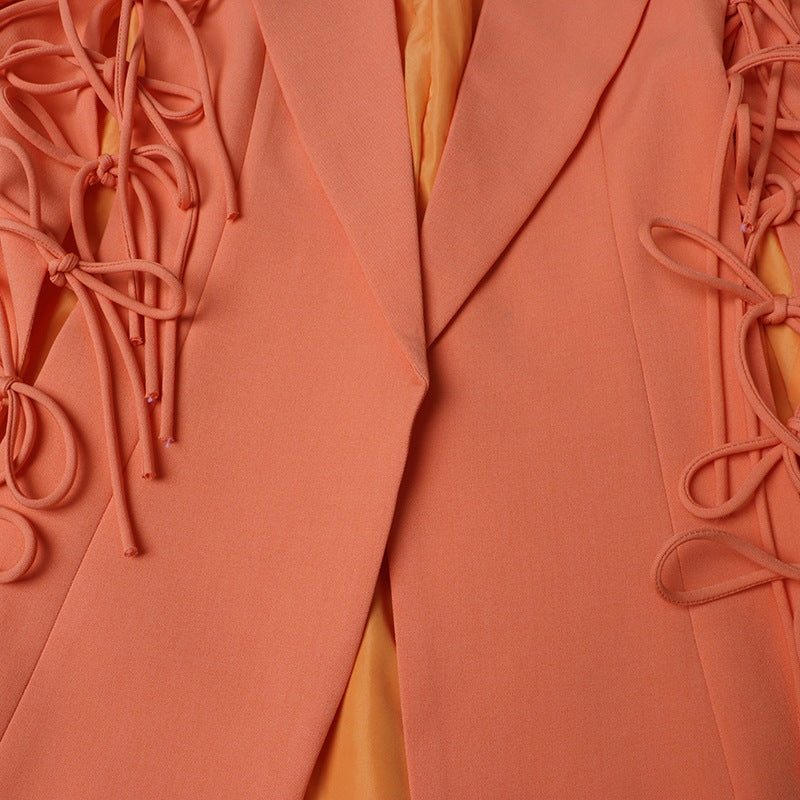 Bowknots Blazer Flowering Girl
