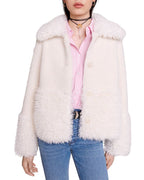 FAUX FUR COAT Flowering Girl