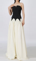 Dustie Strapless Maxi Dress Flowering Girl
